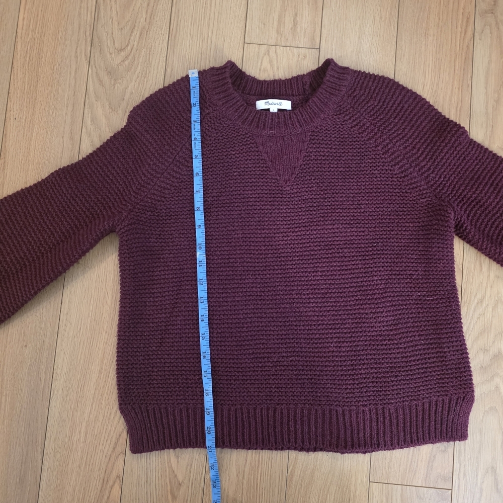 Madewell Alpaca Blend Bell Sleeve Sweater- S - Picture 12 of 15